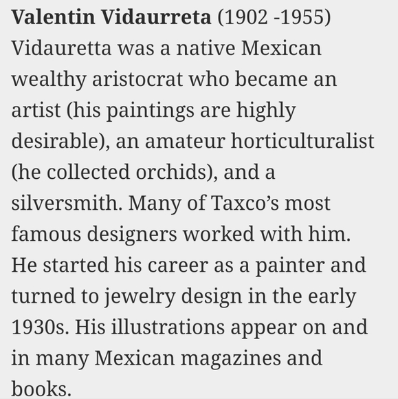 Rare Collectors Valentin Vidaurreta Early Taxco Amethyst Flower Brooch - Picture 6 of 11